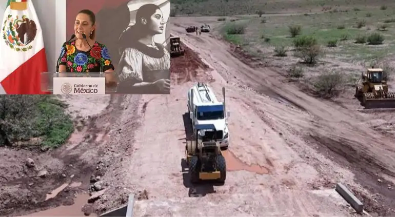 Sheinbaum anuncia mejoras viales en Chihuahua