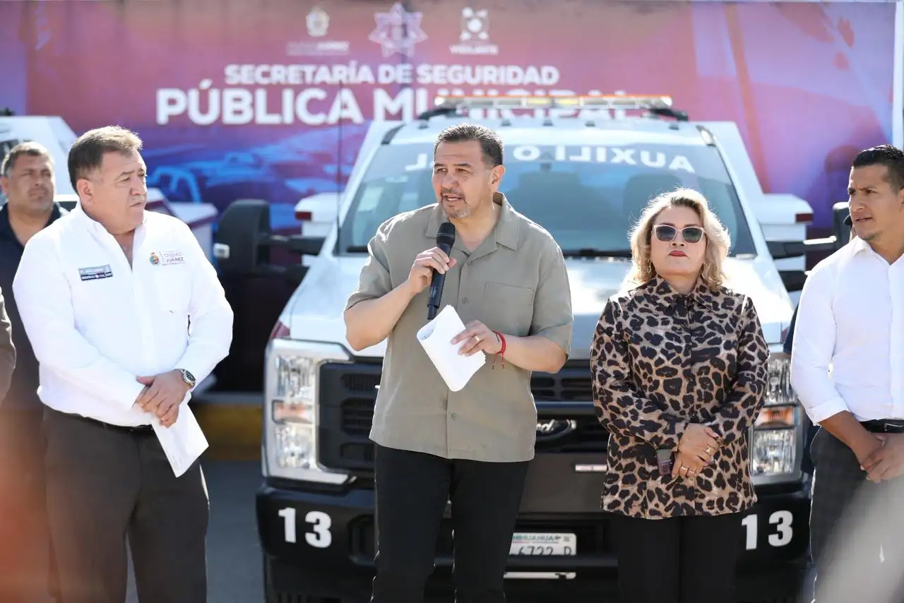 Entrega Cruz Pérez Cuéllar 15 unidades nuevas de Auxilio Vial