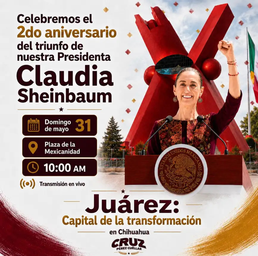 Se dan cita miles en la X para informe de Sheinbaum