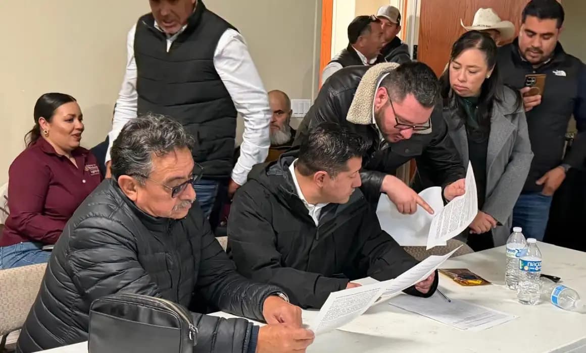 Dialogan agricultores chihuahuenses con federación sobre apoyos