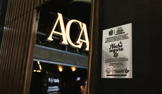 Lanzan programa 'Noche Segura' para proteger a mujeres en bares