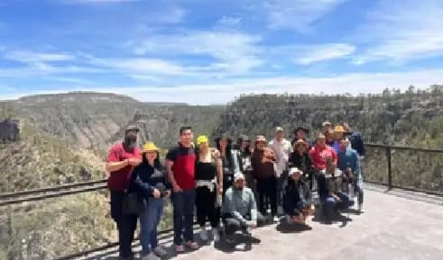 Estrenan mirador en Guachochi con vistas espectaculares