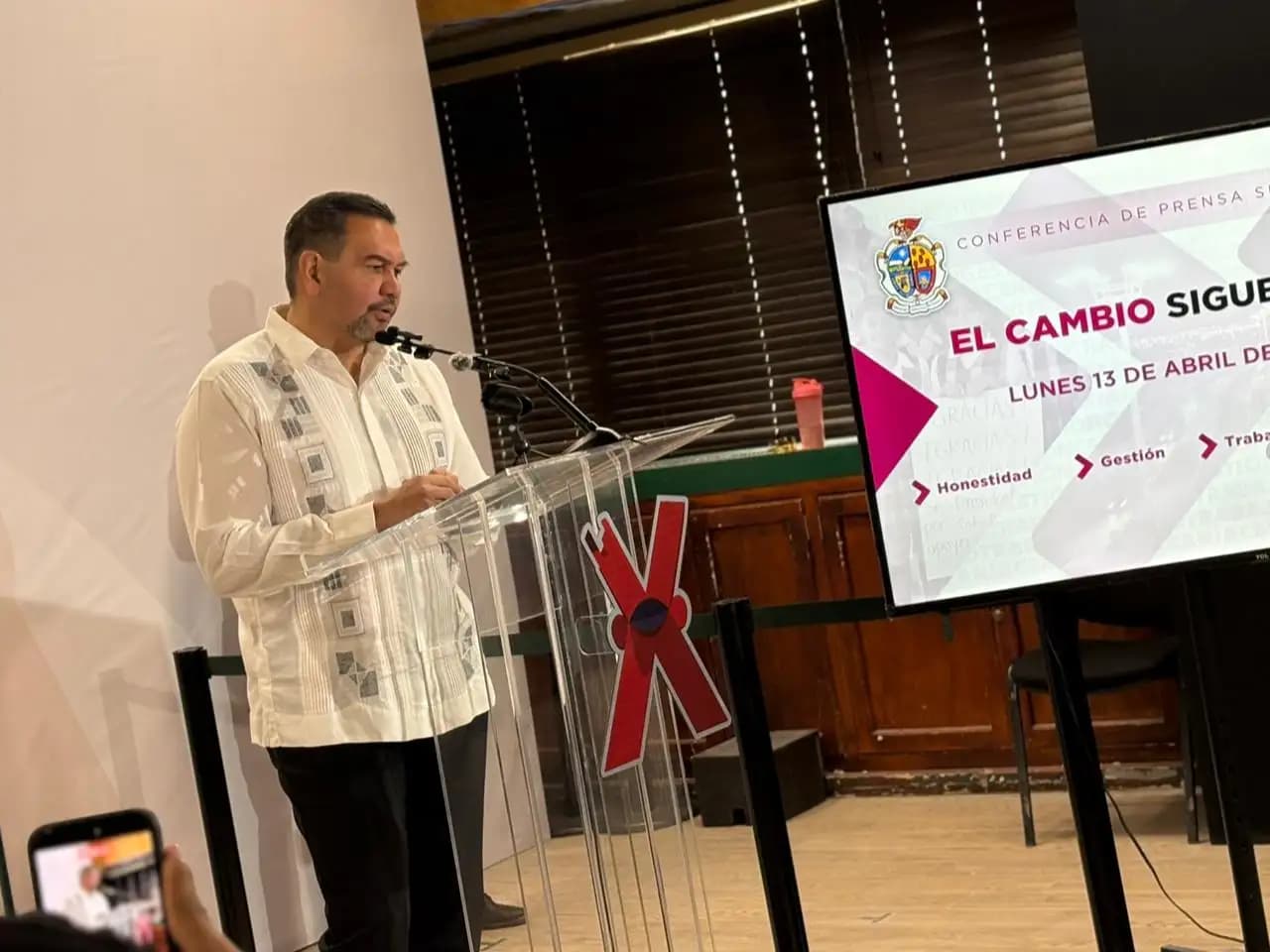 "Llamo a los manifestantes a no violar la ley durante movilizaciones, expresiones o protestas": Cruz Pérez Cuéllar