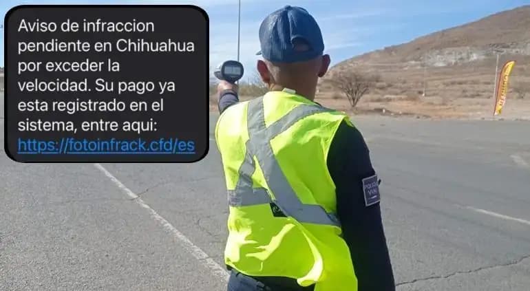 Alertan sobre fraudes de multas viales en Chihuahua