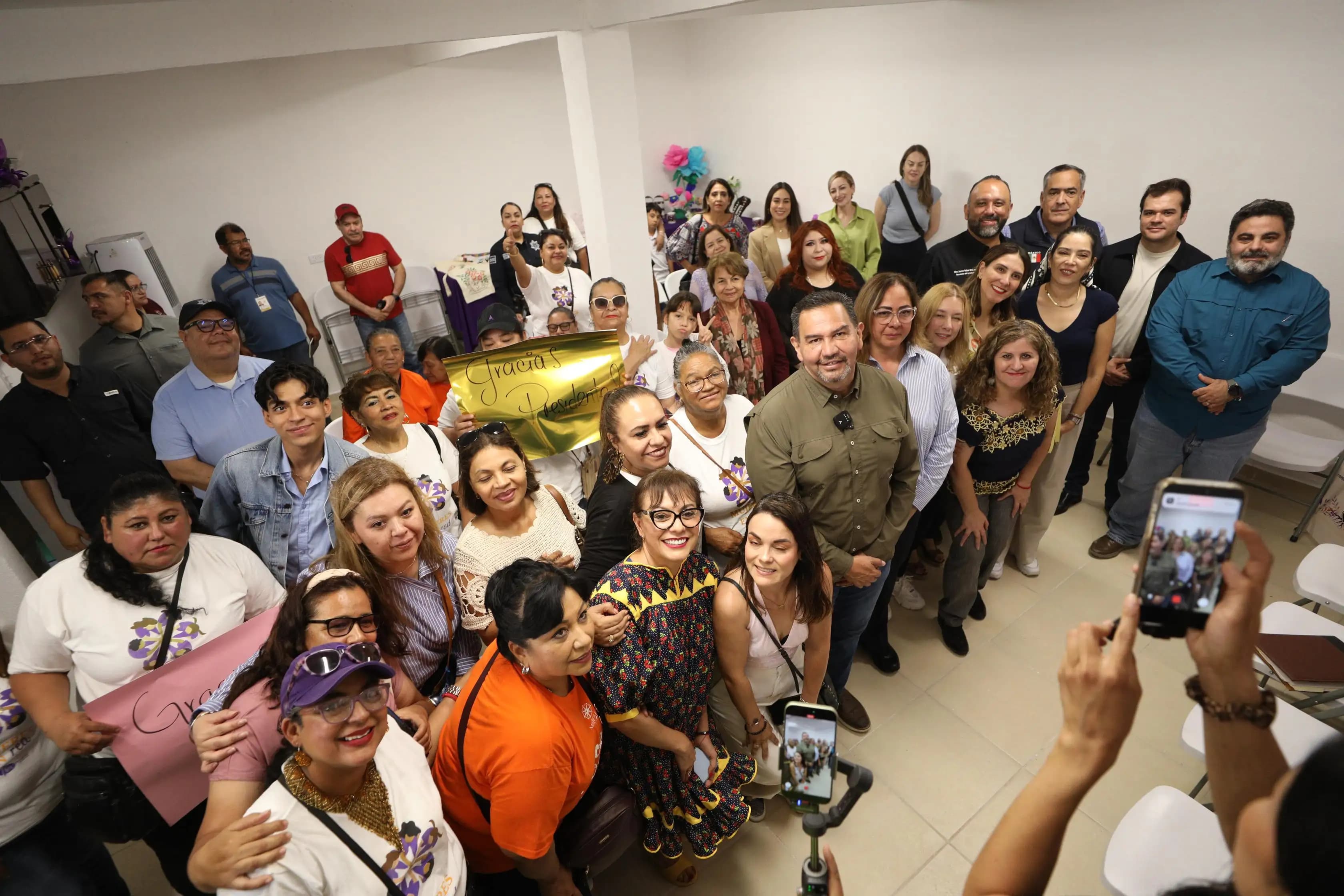 Inaugura Cruz Pérez Cuéllar el 3er Espacio de Paz en Riberas del Bravo